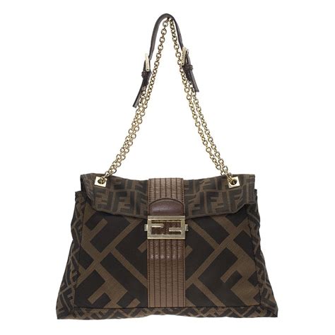 borsa fendi tobacco|fendi baguette black.